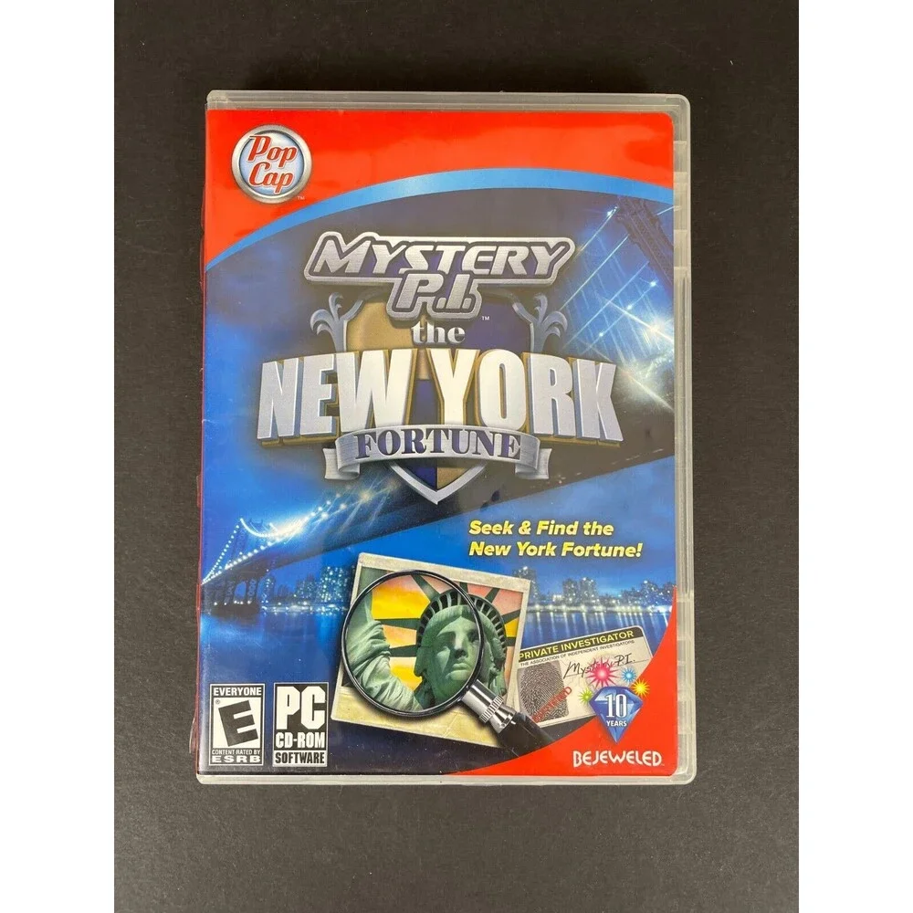 MYSTERY PI -The New York Fortune PC Video Game